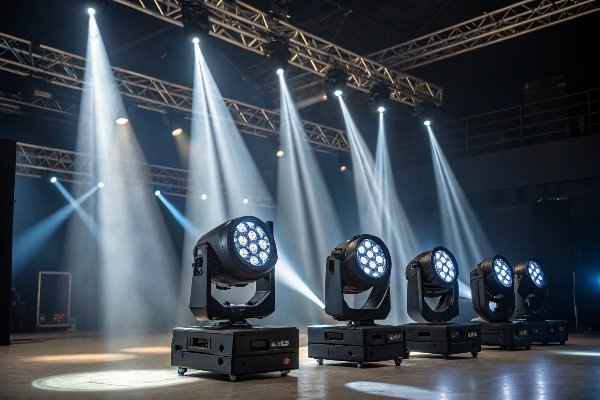 Stage Moving Head Lights Setup